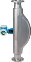 The PROline Promass 83F is a dual tube Coriolis high accuracy mass flowmeter suitable for hygienic applications
